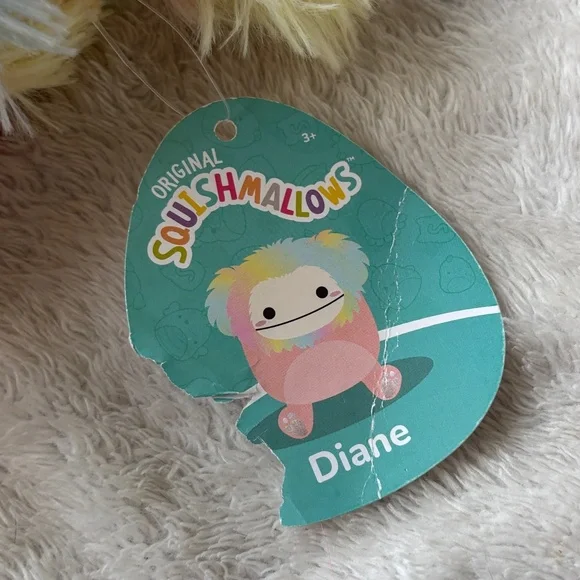 Squishmallows Diane Pastel Rainbow Plush 5” 🧡 Tag Ripped | Kawaii Mini | - Picture 4 of 7